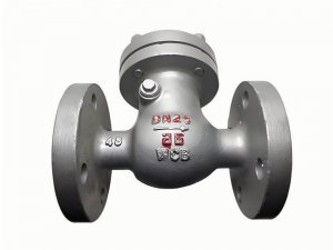 DN25,,H44H-16C碳鋼法蘭止回閥（介質(zhì)：叔胺